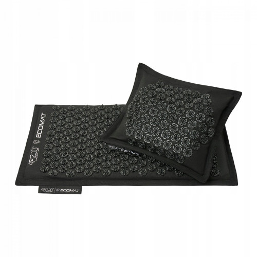Мат для иглоукалывания  4FIZJO Eco Mat Аппликатор Кузнецова Black/Black - фото №3